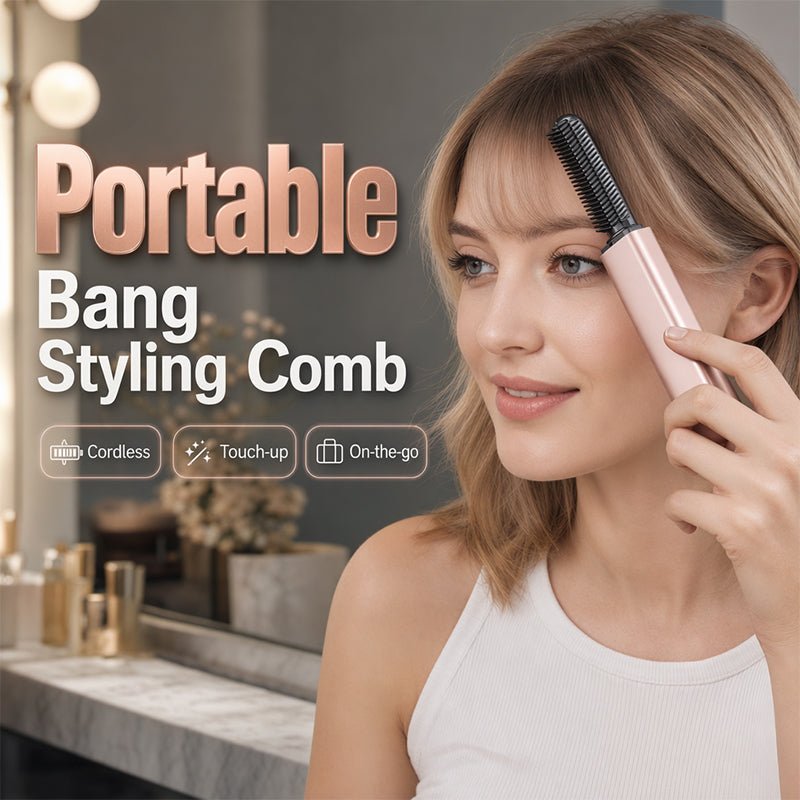 💈 Portable Bang Styling Comb
