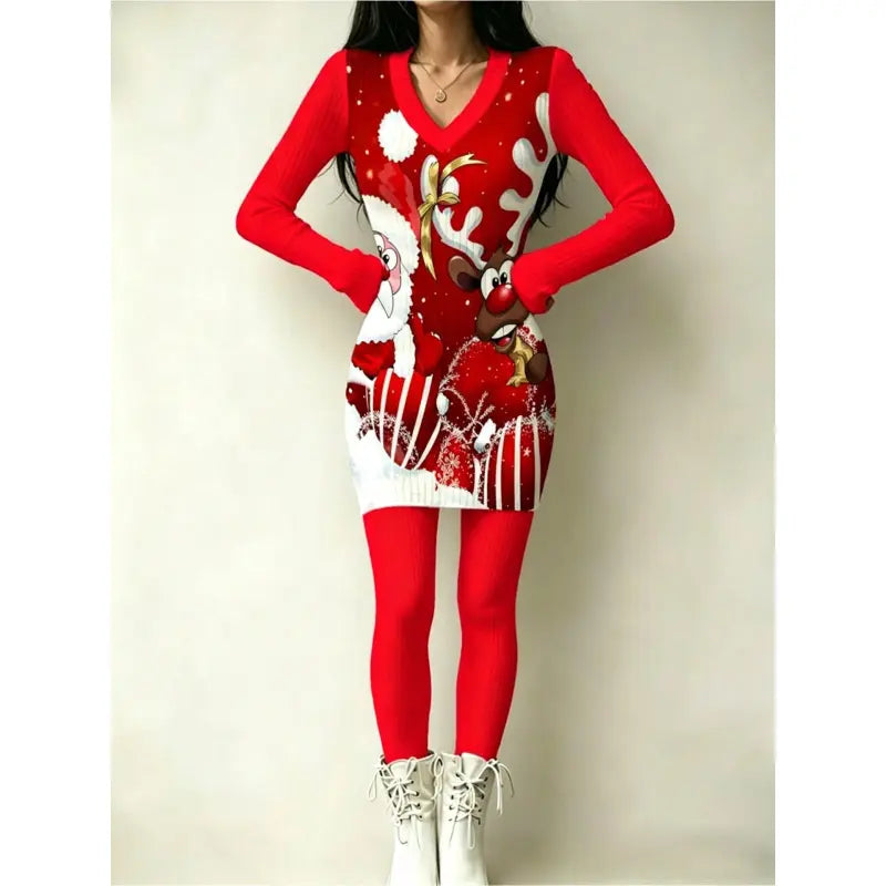 🎃Halloween And Christmas Themed Women’s Set🎄