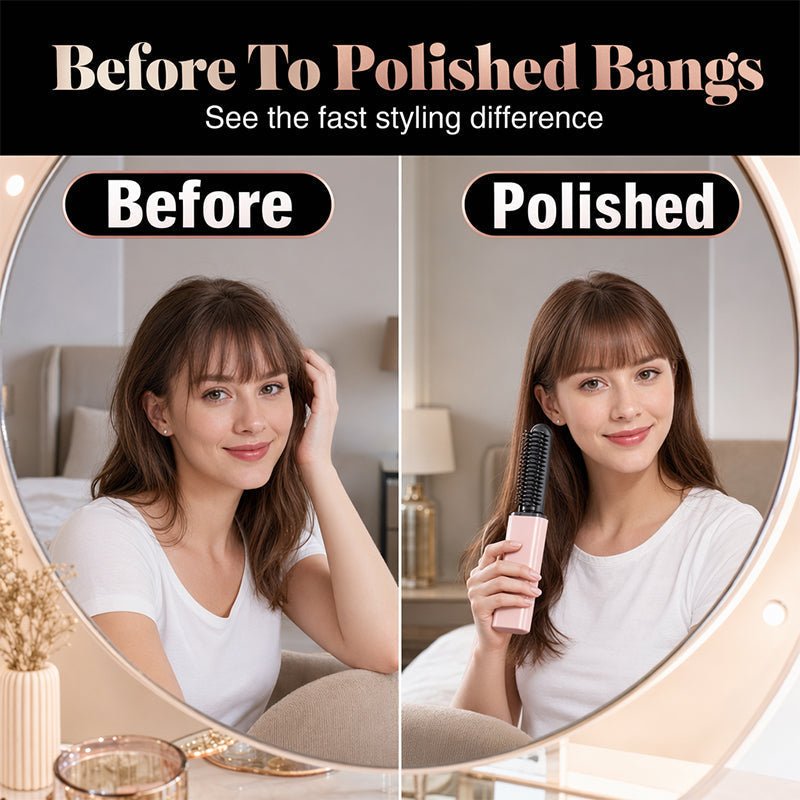 💈 Portable Bang Styling Comb
